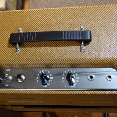 Clark Amplification Webster 1X10” Combo 5F10 Tweed Harvard  Reproduction 2018 image 10