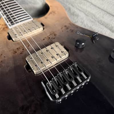 ESP E-II M-II Hardtail w/Case - Black Natural Fade image 5