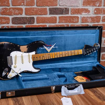 Fender Custom Shop SR25-69 Stratocaster Heavy Relic Black 2025 w/OHSC image 2