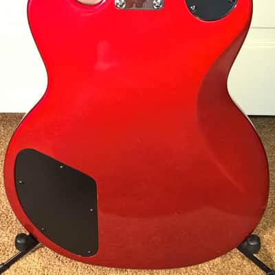 Guild DeArmond M-68 -- 2001; Red Sparkle Finish; Brand New Vintage-Style PUs & Chrome Dome Knobs image 2