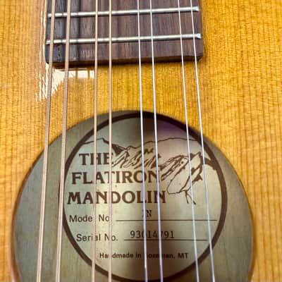 Flatiron Mandolin Made In Montana with Case - Pre Owned image 4