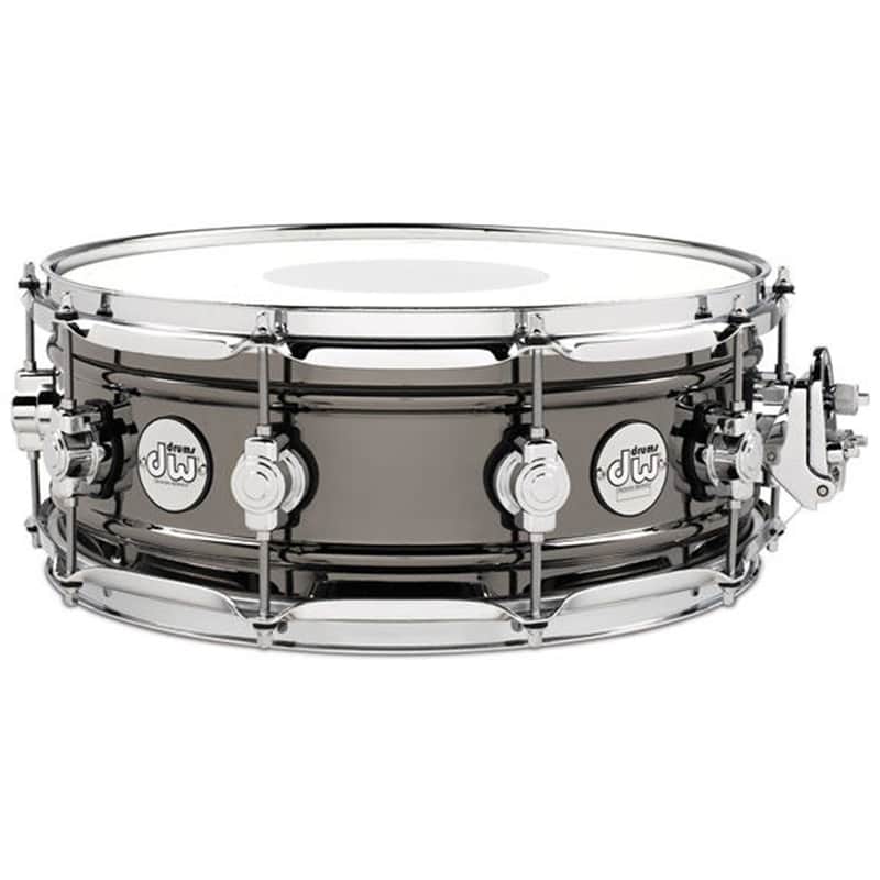 Drum Workshop 6.5 x 14" Design Series Black Nickel Over Brass Snare Drum image 1