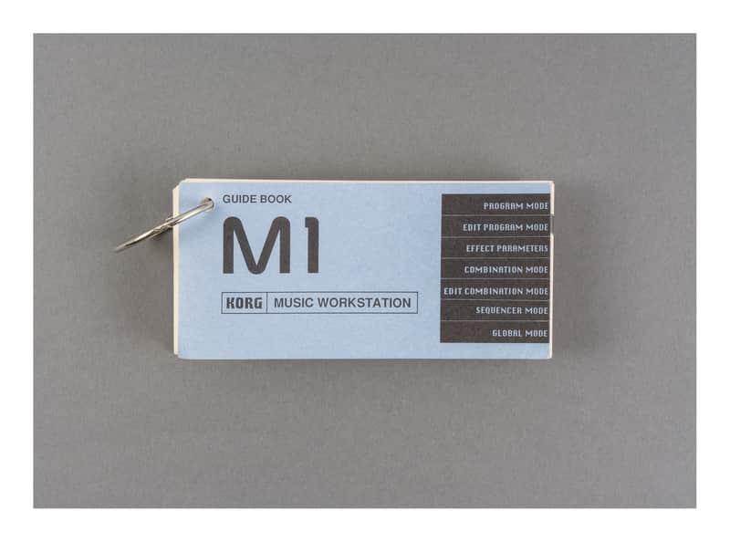 Korg M1 Guide Book [USED] image 1