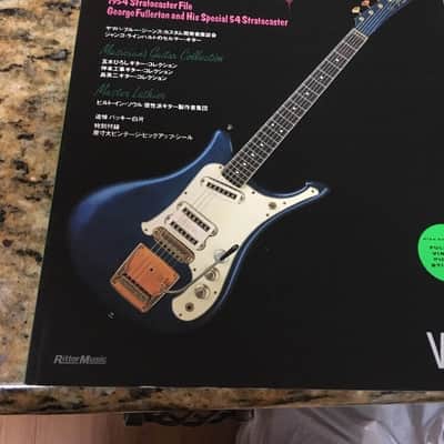Vintage Guitar Books Rittor Music: Guitar Graphic Vol 2, Fender Strat 40th Anniversary FREE SHIPPING image 1