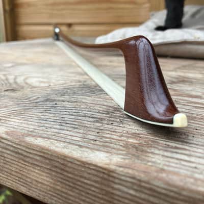 Double Bass French Bow - Erich Steiner - Fully Refurbed - New Hair - Excellent image 12