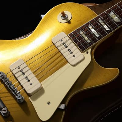 GIBSON CUSTOM SHOP Murphy Lab 1956 Les Paul Standard Gold Top Ultra Light Aged [6-0179] (03/23) image 12