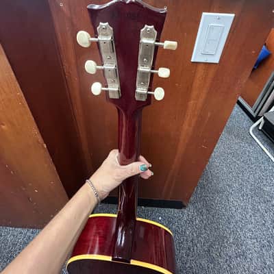 GIBSON  ACOUSTIC B-25 NATURAL  1965 - spruce top that has aged into a rich honeyed amber tone mahogany back and sides, image 12