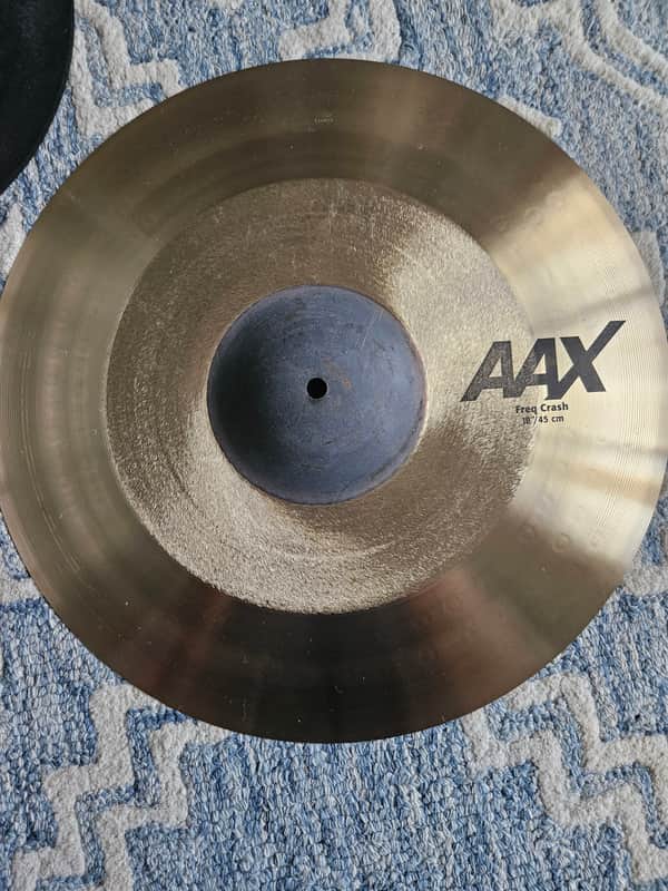Sabian 18" AAX Freq Crash Cymbal 2019 - Present - Lathed/Unlathed image 1