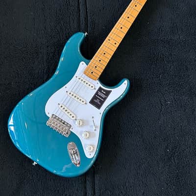 Fender Vintera II '50s Stratocaster with Maple Fretboard Ocean Turquoise #MX23077676 / 8lbs. 4.2oz image 1