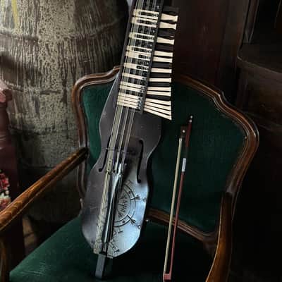 Electric Acoustic Nyckelharpa Sweden Violin with Bow, Key Harp Viola - 16 string image 7