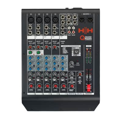 HH Q Series Mixer Q8FX 8 Channel Analogue Mixing Console image 2