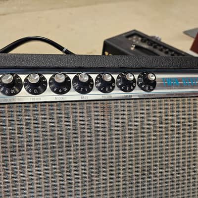 Vintage Fender Twin Reverb 1971 - Silver Face image 6