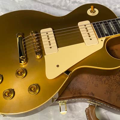 Immagine NEW! Gibson Custom 1956 Les Paul Standard Reissue Electric Guitar - All Gold, Light Aged 2026 Limited Edition Collection - Authorized Dealer - In-Stock! - 8.95bs - G07597 - 4