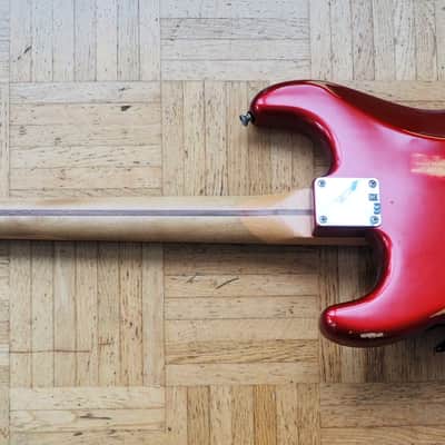RARE!! Fender Road Worn Player Stratocaster HSS Candy Apple Red image 8