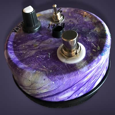 Player's Gear's History of Rock British Style Overdrive Pedal - Purple swirl image 5
