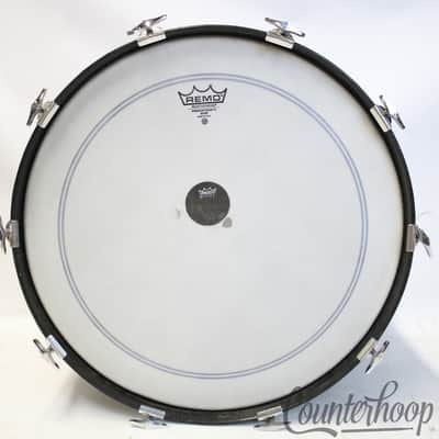 *Slingerland 22x14"Black Beauty Bass Drum 3Ply Sound King USA Vintage 70s Chrome image 9