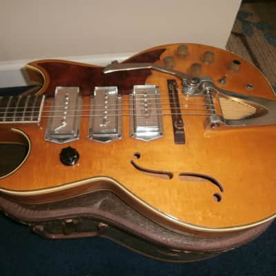 REDUCED! Vintage 1960's Airline Barney Kessel Swingmaster Electric Guitar! Kay, USA! image 2