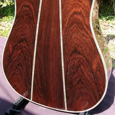K Yairi YW-1000 Hand Crafted B. Rosewood Jacaranda Japan Vintage 1974 with Low Action image 7