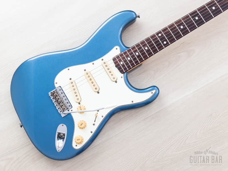 2009 Fender Stratocaster ‘62 Vintage Reissue ST62 Lake Placid Blue, Japan MIJ image 1