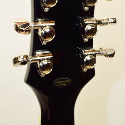 Epiphone Les Paul Custom LTD Electric Guitar, Silver Burst w/ Case image 9