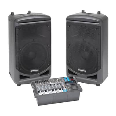 SAMSON EXPEDITION XP1000 Portable 10-Ch 1000w Active Bluetooth FX PA System DEMO image 1