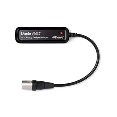 Audinate Dante AVIO 1-Channel XLR Analog Output Adapter for Dante Audio Network image 2