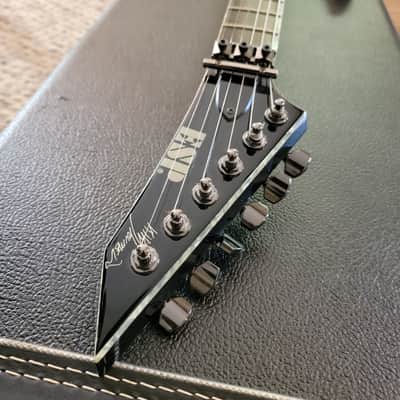 ESP Kiko Loureiro Signature Electric Guitar 2009 MIJ Black Excellent Condition W/Case image 12