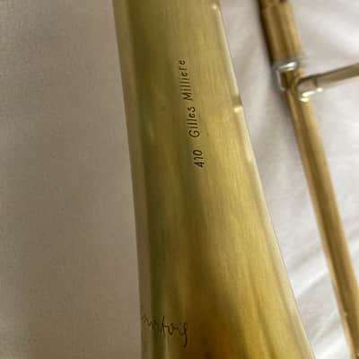 COURTOIS 410GM Professional Trombone - Amazing sound! Great condition! RARE! image 6