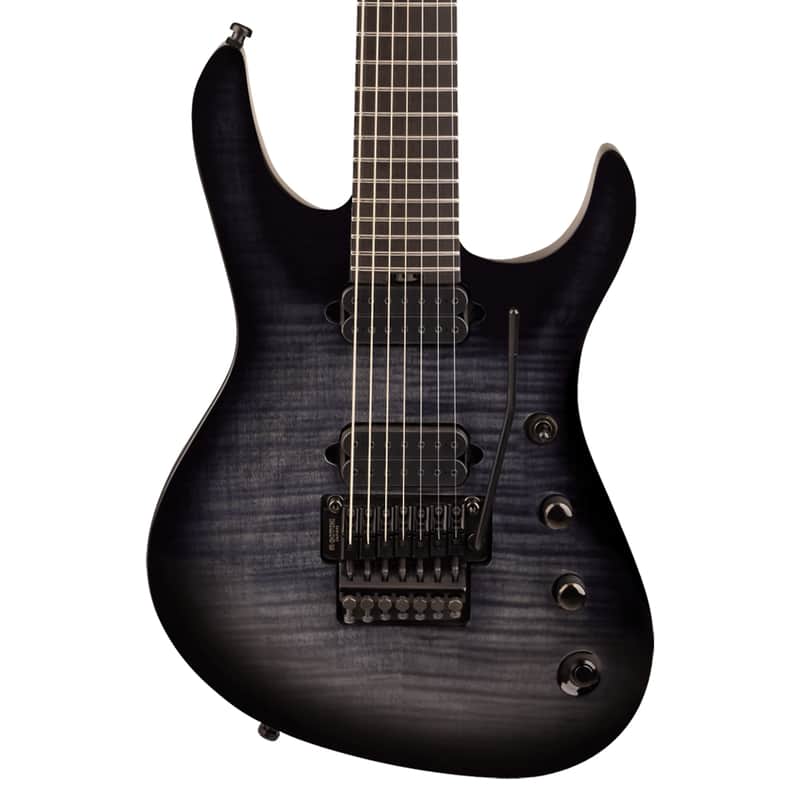 Jackson Pro Plus Series Signature Chris Broderick Soloist 7 - Transparent Black image 1