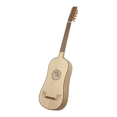 Roosebeck Baroque 5-Course Guitar, Lacewood w/ Padded Gig Bag image 1