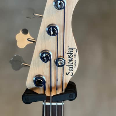 Sadowsky NYC Custom USA Bass P/J 2008 - 3 Tone Burst (Brazilian Rosewood) NOS (8lbs. 7 oz.) image 4