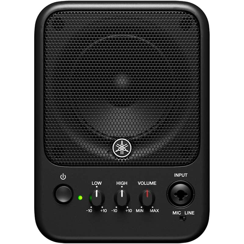 Yamaha MS101-4 Powered Studio Monitor, 4", black image 1