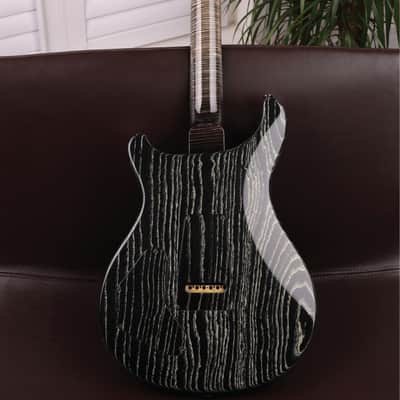 PRS RARE 2016 Private Stock DGT in Frostbite Fade w/Quilt Maple Top, Stained Quilt Maple Fretboard w/Ebony Binding, Flame Maple Neck, Swamp Ash Back with Matching Backplates, Black PRS Tremolo + Phase III Locking Tuners & MOP w/Paua Outline Bird Inlays image 21