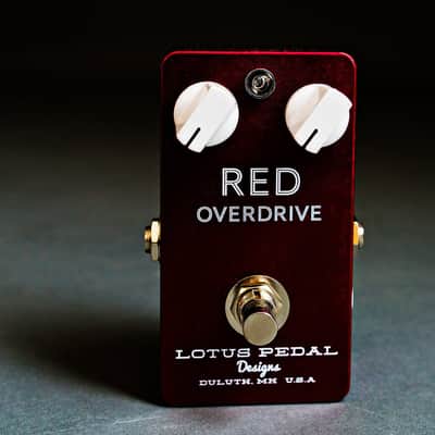 Lotus Pedal Designs Red Overdrive | Reverb