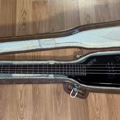 Vintage Hondo Alien / Kramer Duke Headless Bass Guitar w/ Case! Aluminum Neck! image 4