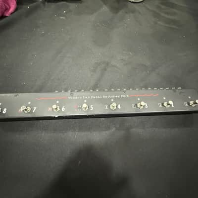 Voodoo Lab PX-8 True Bypass Pedalboard Effect Switcher 2010s - Black image 1