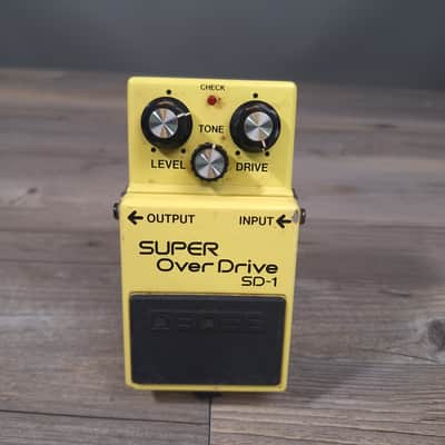 Boss SD-1 Super OverDrive (Black Label) (USED) image 1