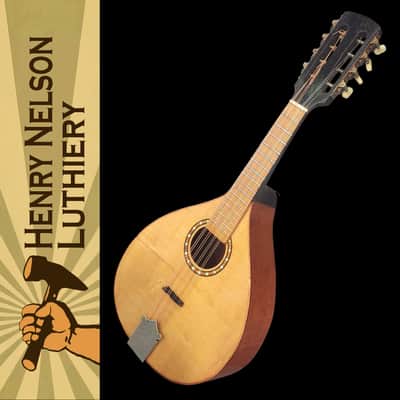 Spanish Style Mandolin Hand Built Small Shop, Flat Top, All Solid Woods, Luthier Restored, Video image 1