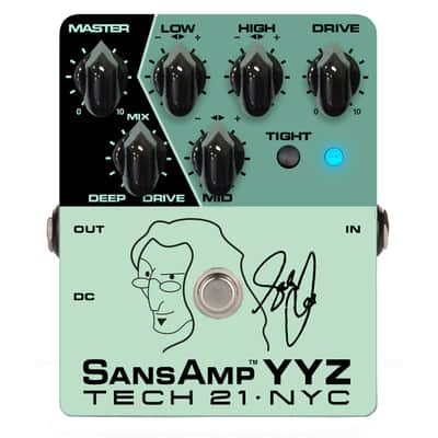 Tech 21 Geddy Lee YYZ Signature SansAmp Bass Drive | Reverb