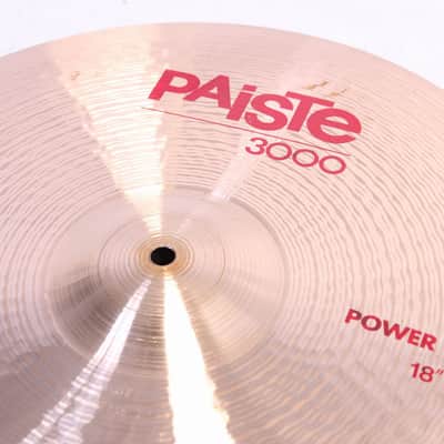 PAISTE 3000 Series Power Crash 18-inch 1638g Paiste Crash Cymbal (08/14) image 4