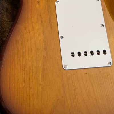 Fender Highway One Stratocaster Gilmour Switch HSS with Lollar Pickups Callaham Big Brass Tremolo Nitro-Cellulose 2003 image 7