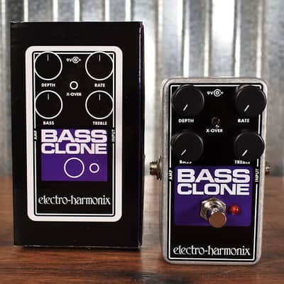 Electro-Harmonix EHX Bass Clone Analog Chorus Effect Pedal image 1