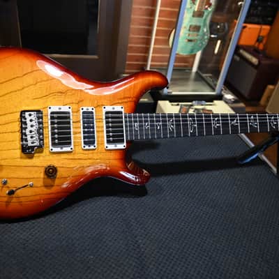 2025 PRS Wood Library Swamp Ash Special - Dark Cherry Sunburst Guitar #7357 image 3