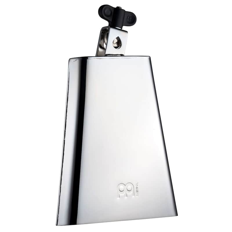 Meinl Percussion Chrome & Steel Finish Salsa Timbales Cowbell - 7 1/2" image 1