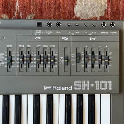 Roland SH-101 Monophonic Analog Synthesizer - Grey - Modded image 7