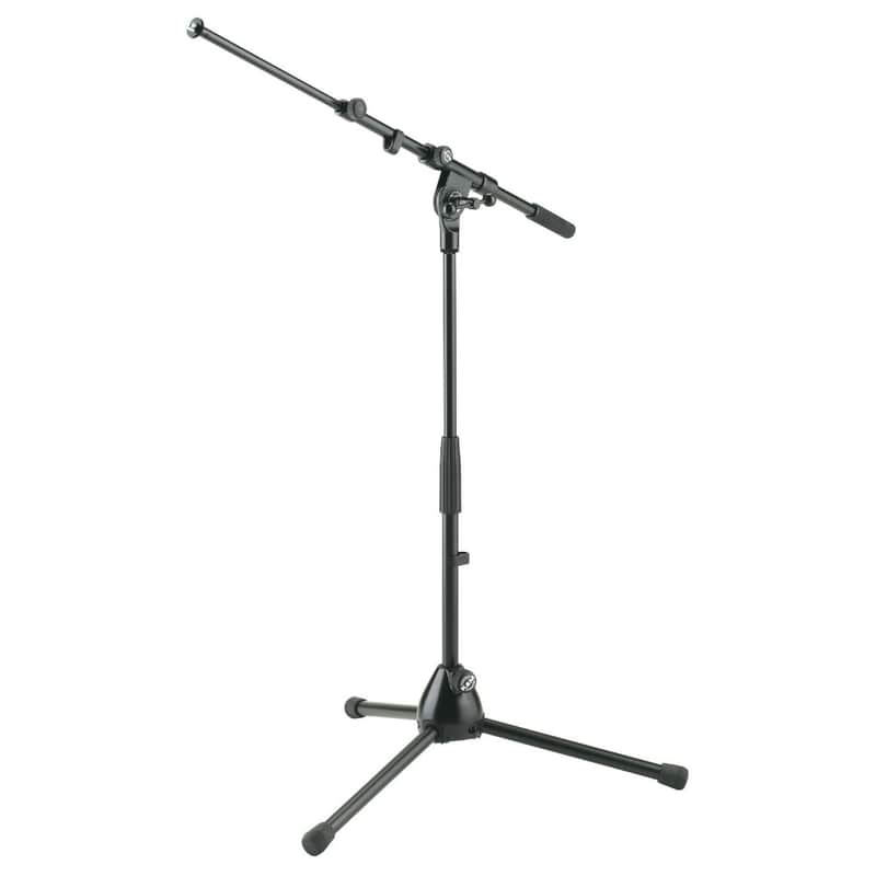 K&M 259 Short Tripod Boom Mic Stand image 1