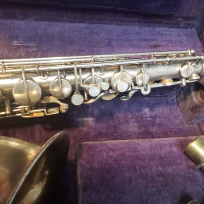 Wurlitzer C Melody Saxophone (Conn Stencil) silver image 4