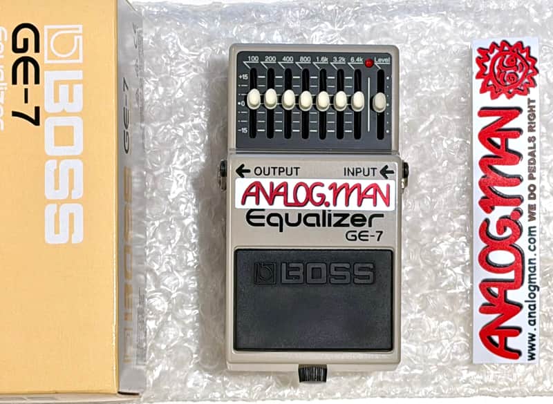 Boss Analogman GE-7 in Original Box Pro Mod EQ Pedal Incredible Condition FAST SHIP! image 1