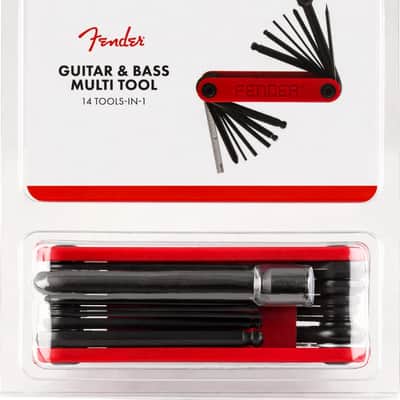 Fender Guitar & Bass Multi-Tool, 14 Tools-In-1 image 1