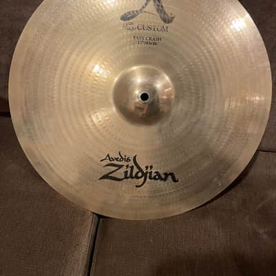 Zildjian 17" A Custom Fast Crash Cymbal 2002 - Present - Brilliant image 1